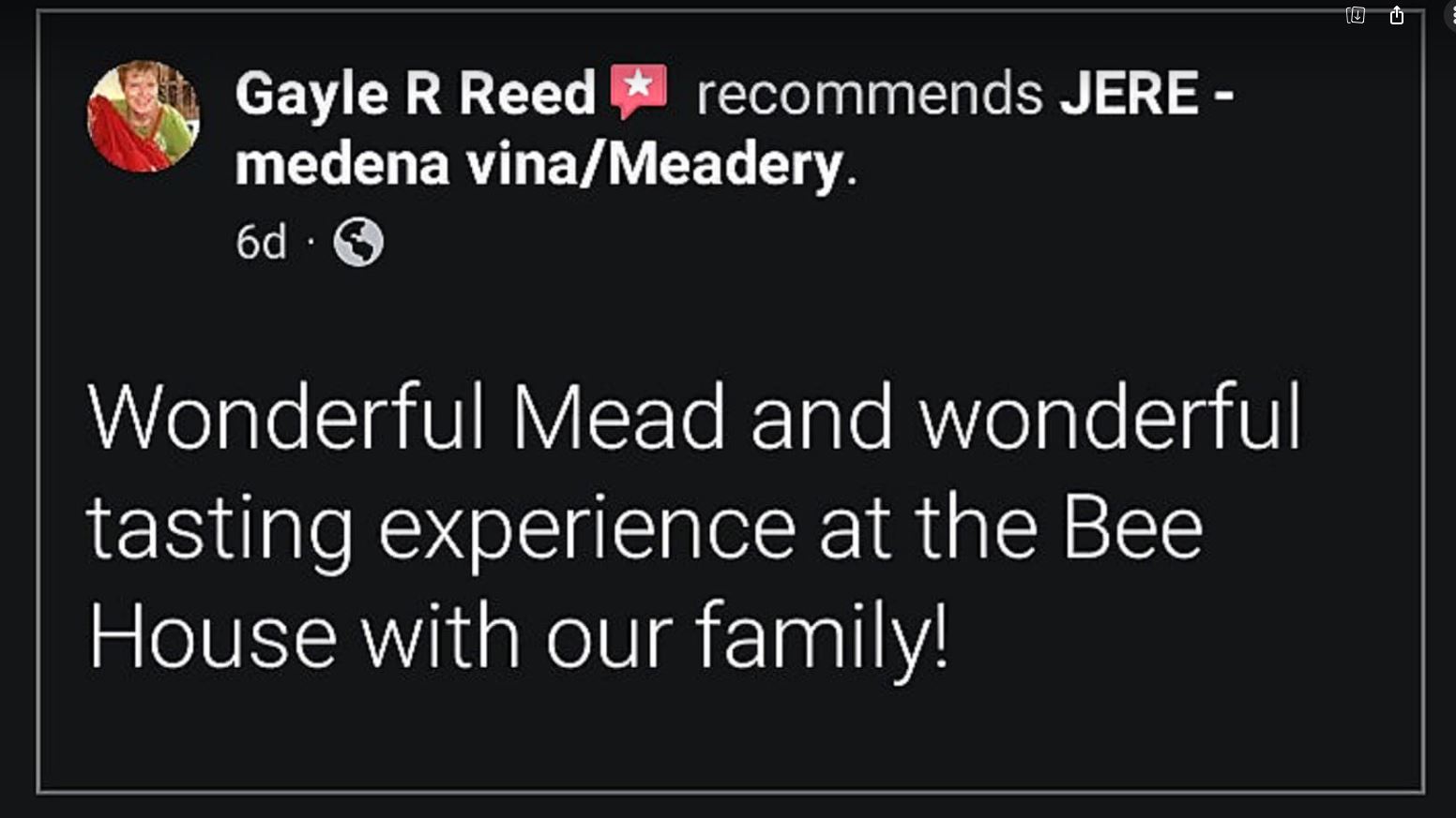 review Meadery Jere